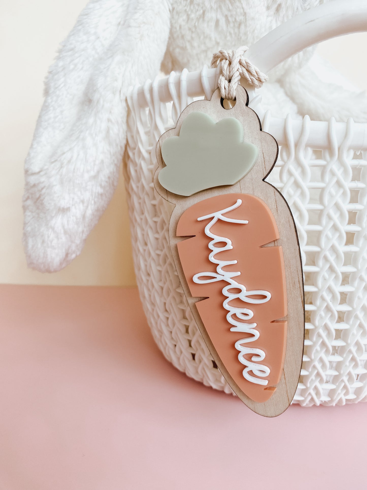 Easter basket with Name Tag