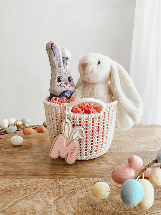 Easter basket with Name Tag