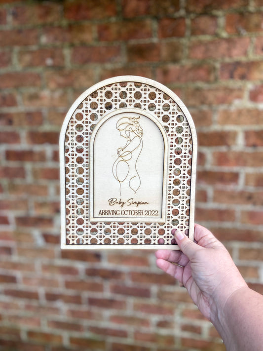 Arch Pregnancy Plaque