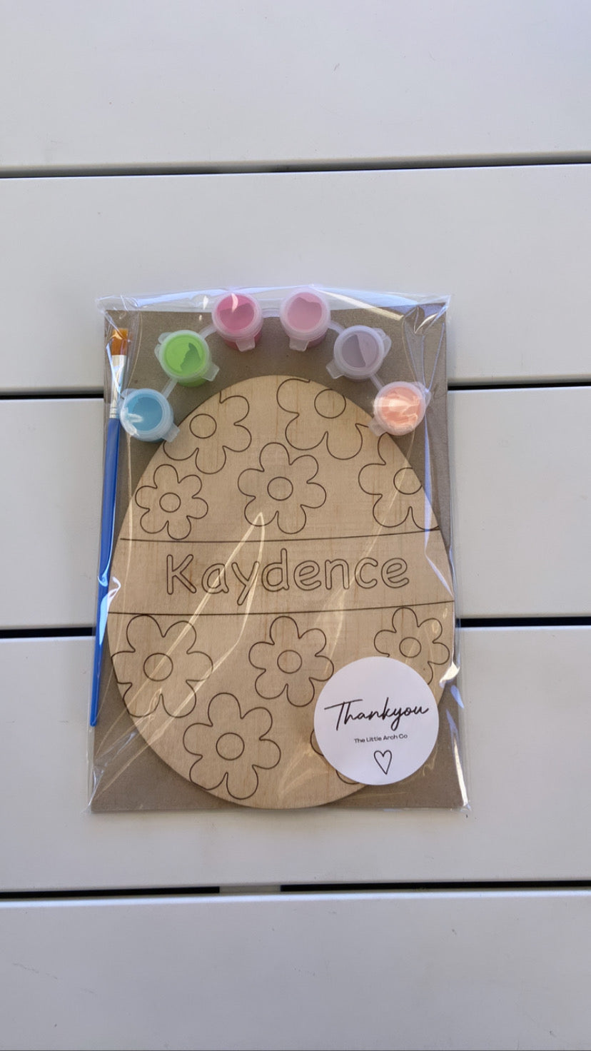 Easter egg DIY paint kit